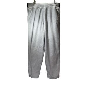 And1 Tech Fleece Gray Black Accent Straight Or Snugged Jogger Lounge Pants 2XL